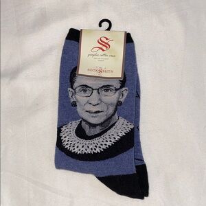 Women’s socks with Ruth Bader Ginsburg
